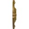 Ekena Millwork Hamilton Ceiling Medallion (Fits Canopies up to 3 3/4"), Hand-Painted Gold, 17 3/8"OD x 1 3/4"P CM17HAGLS - alternate 3